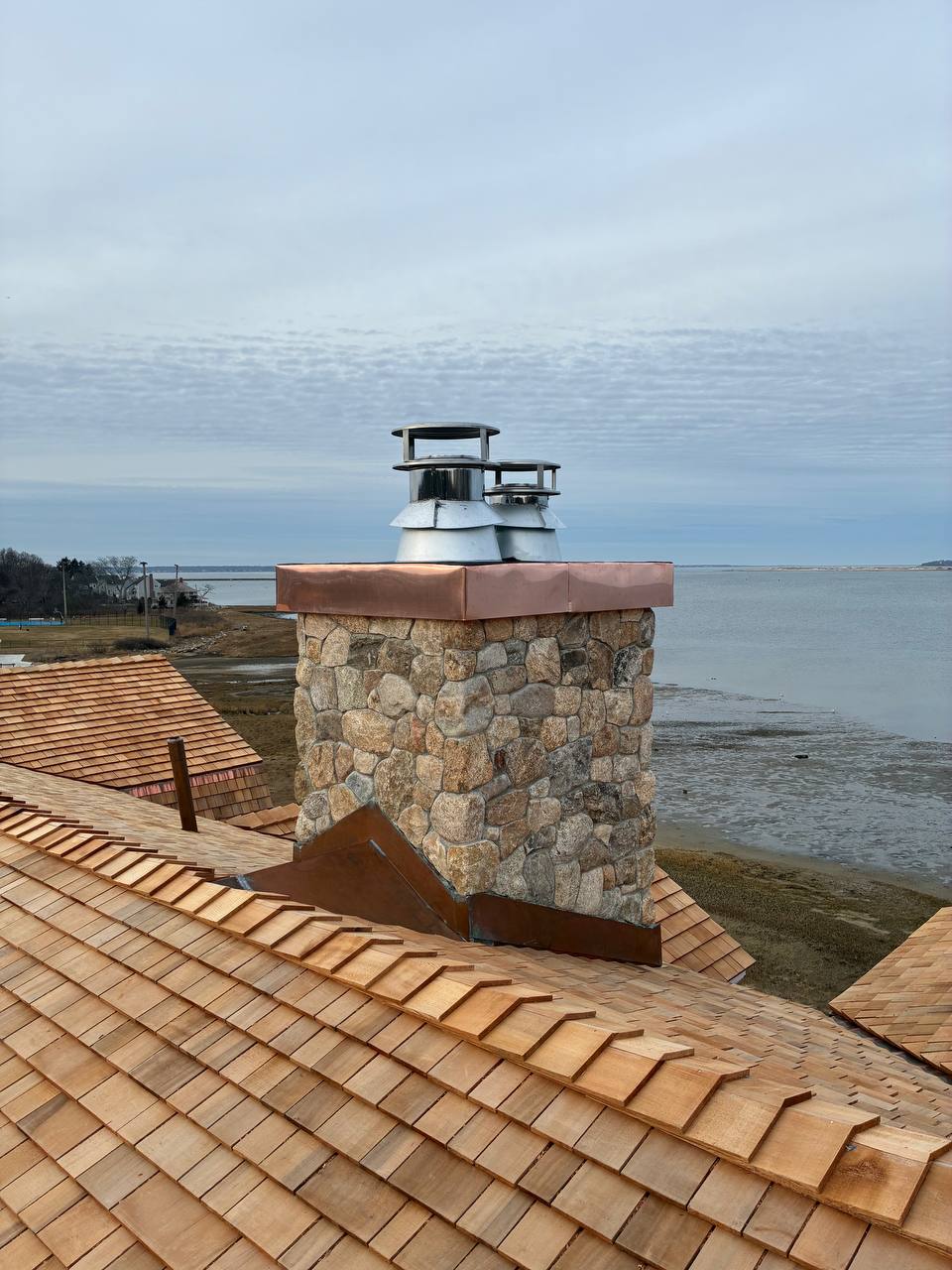 Chimney flashing - view 3