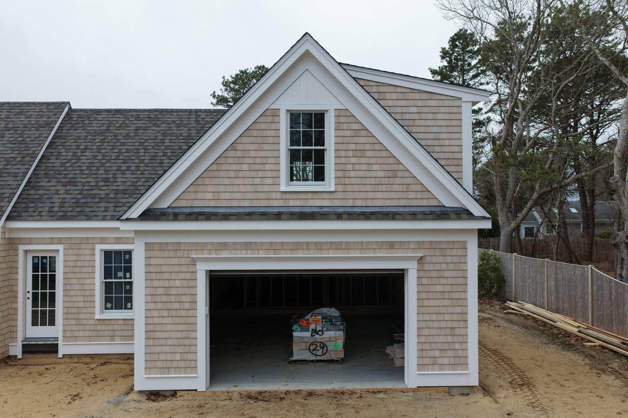 Exterior PVC trim installation detail