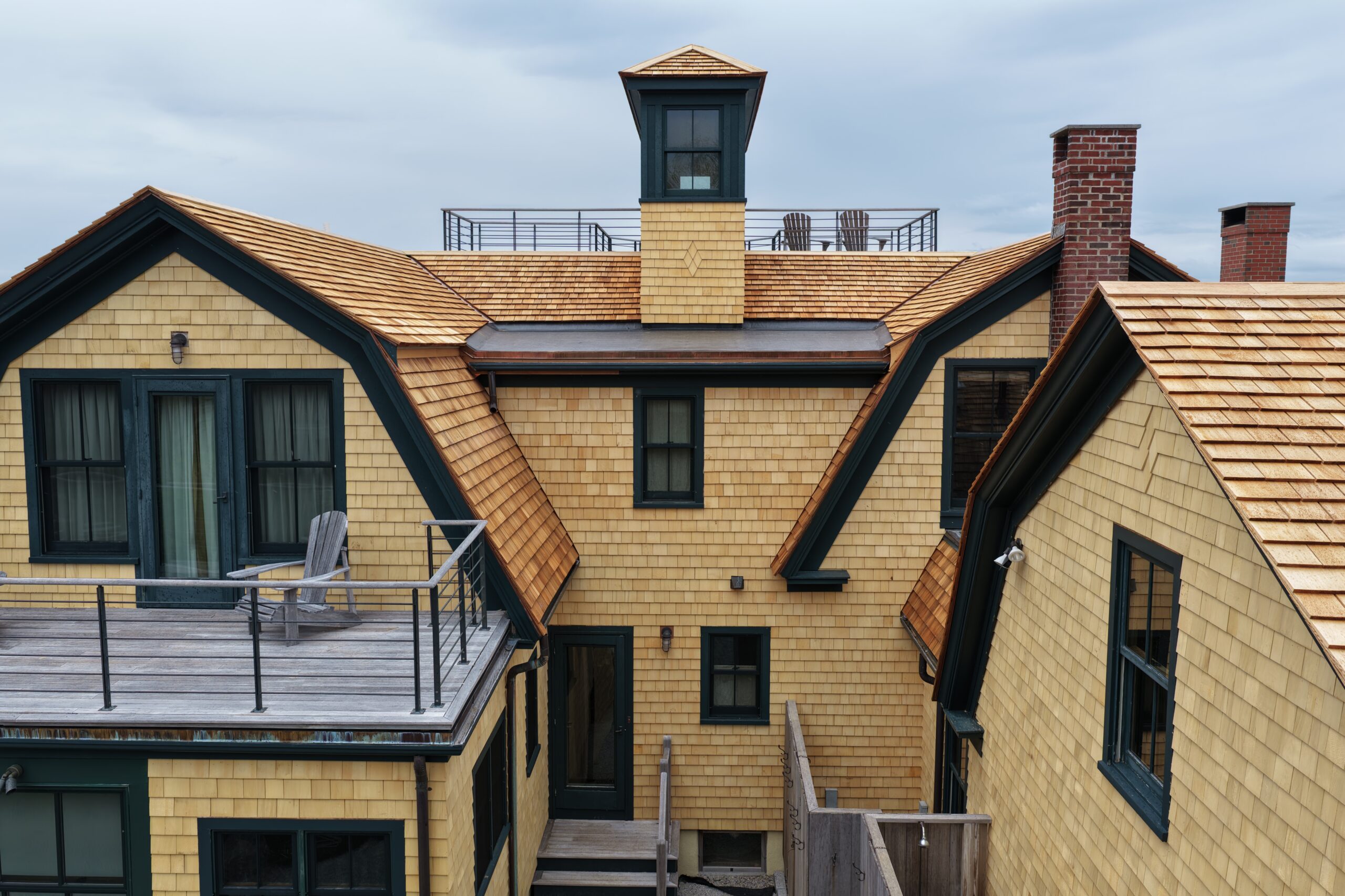 Yellow cedar siding - view 7