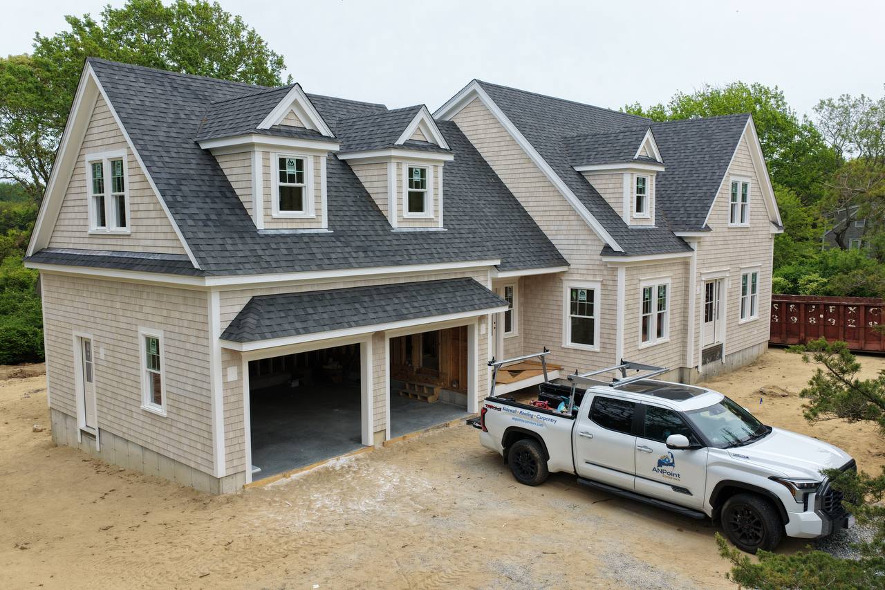 Complete exterior renovation Cape Cod Dennis