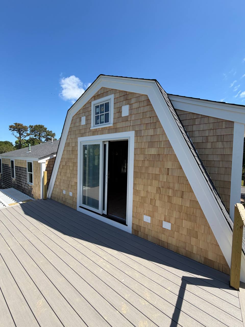 PVC trim installation detail