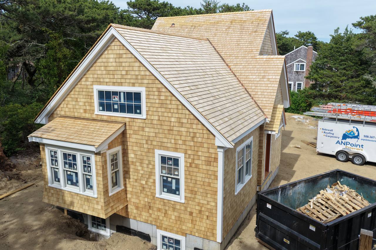 Cedar shingle texture