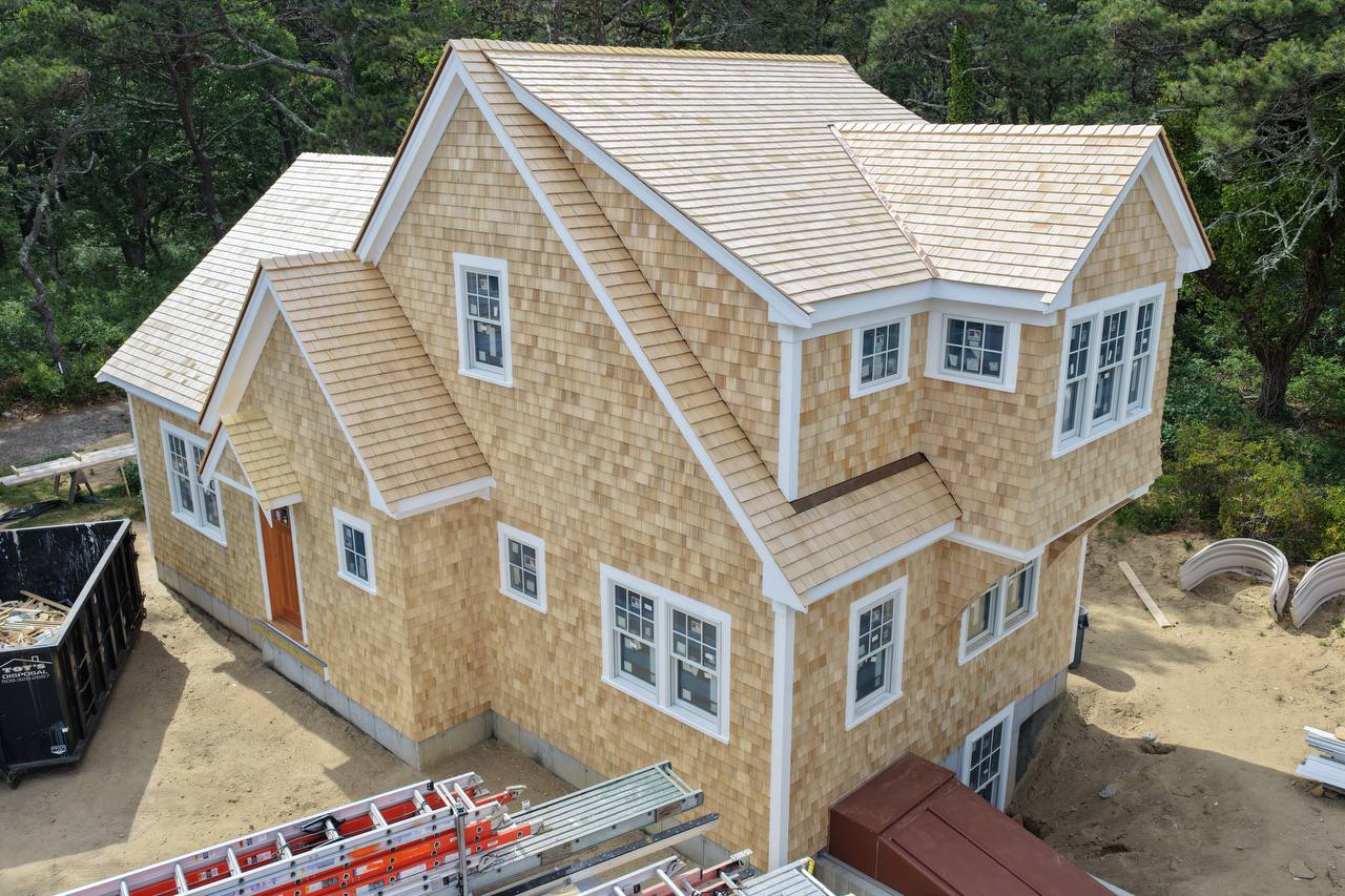 Roof ridge detail