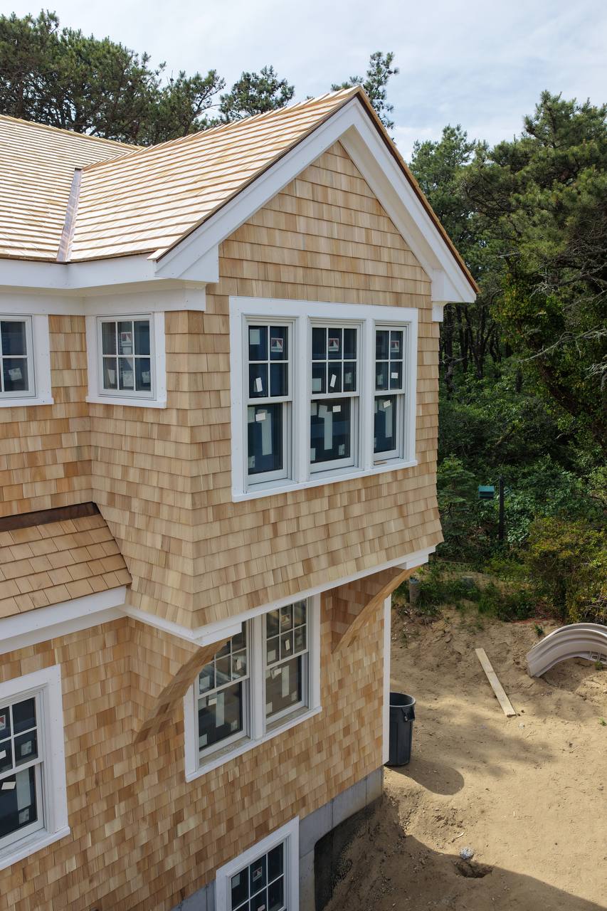 Siding corner weave