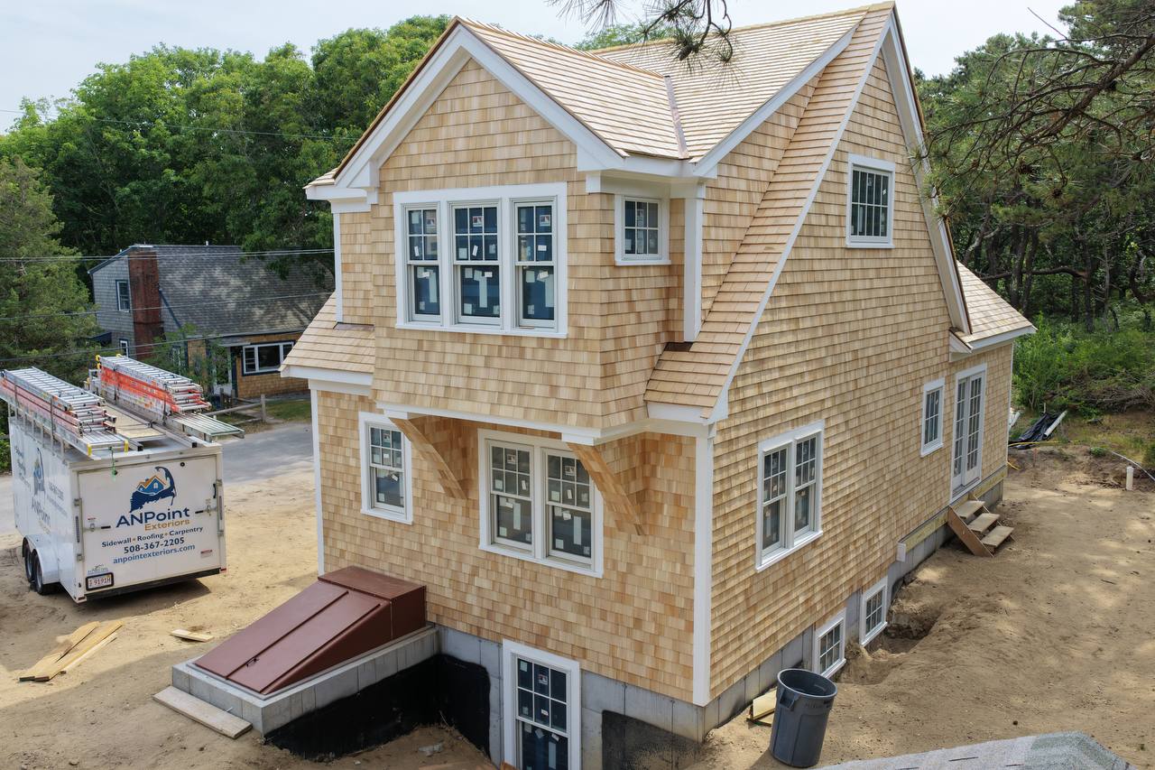Final roofing details