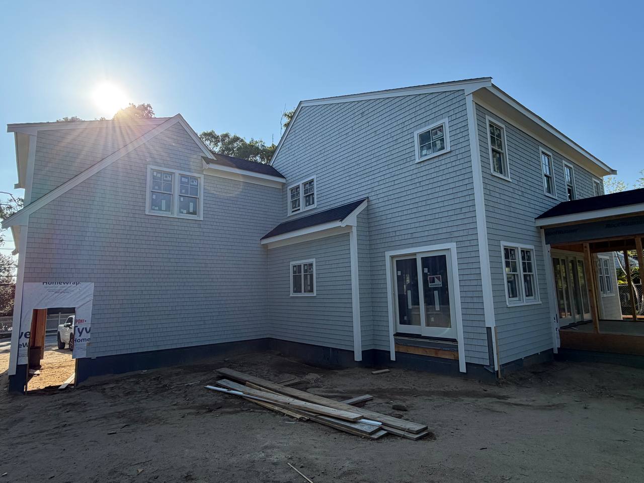 Tyvek wrap
