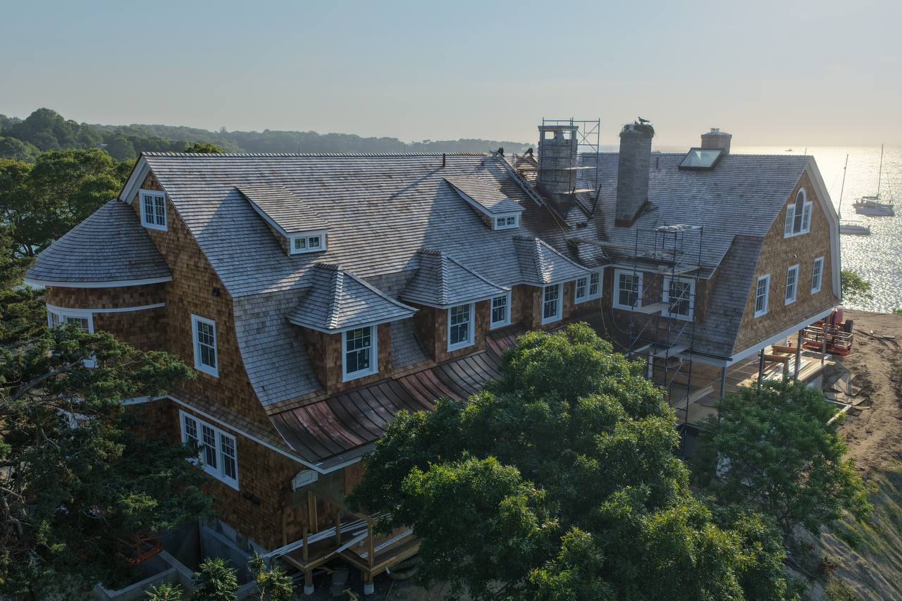 Complex roofline side view